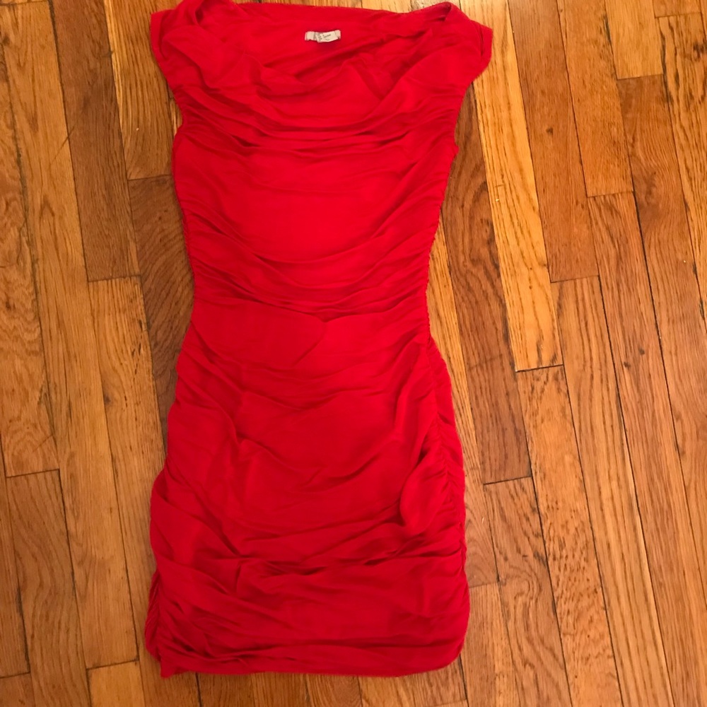 H&M red  mini dress
